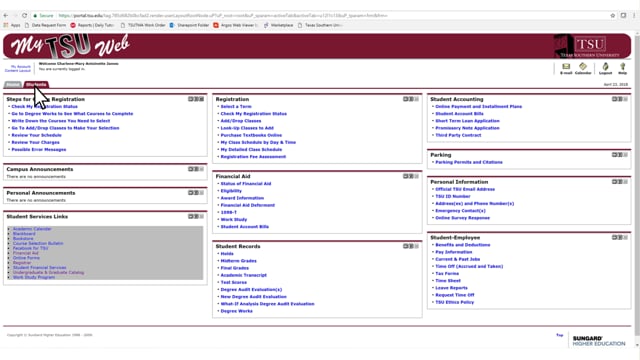 Thumbnail for Texas Southern University- How to Register