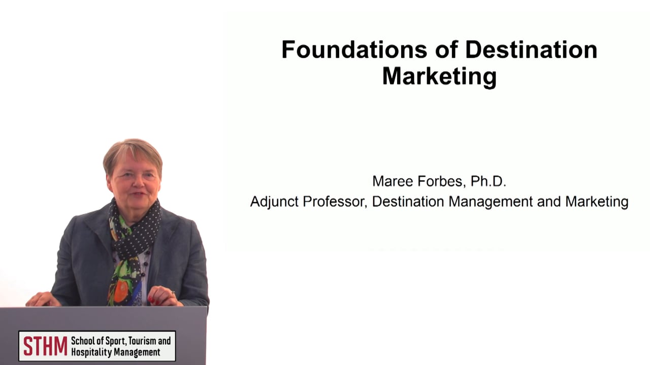 Foundations of Destination Marketing