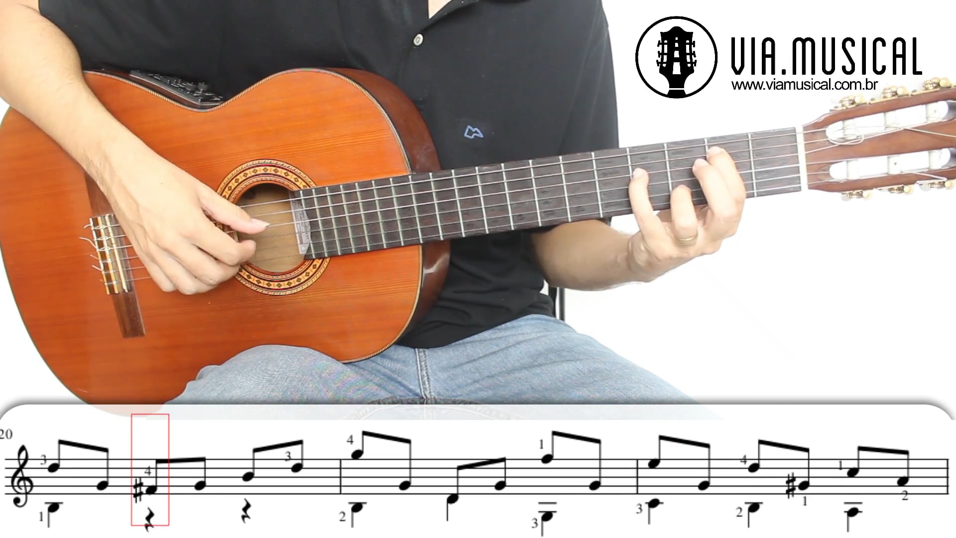 Curso de Violão Online - Vídeo