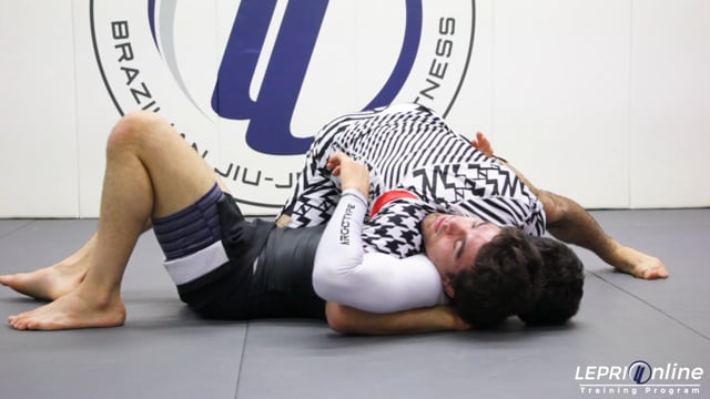 Half Guard Pass to Side Control