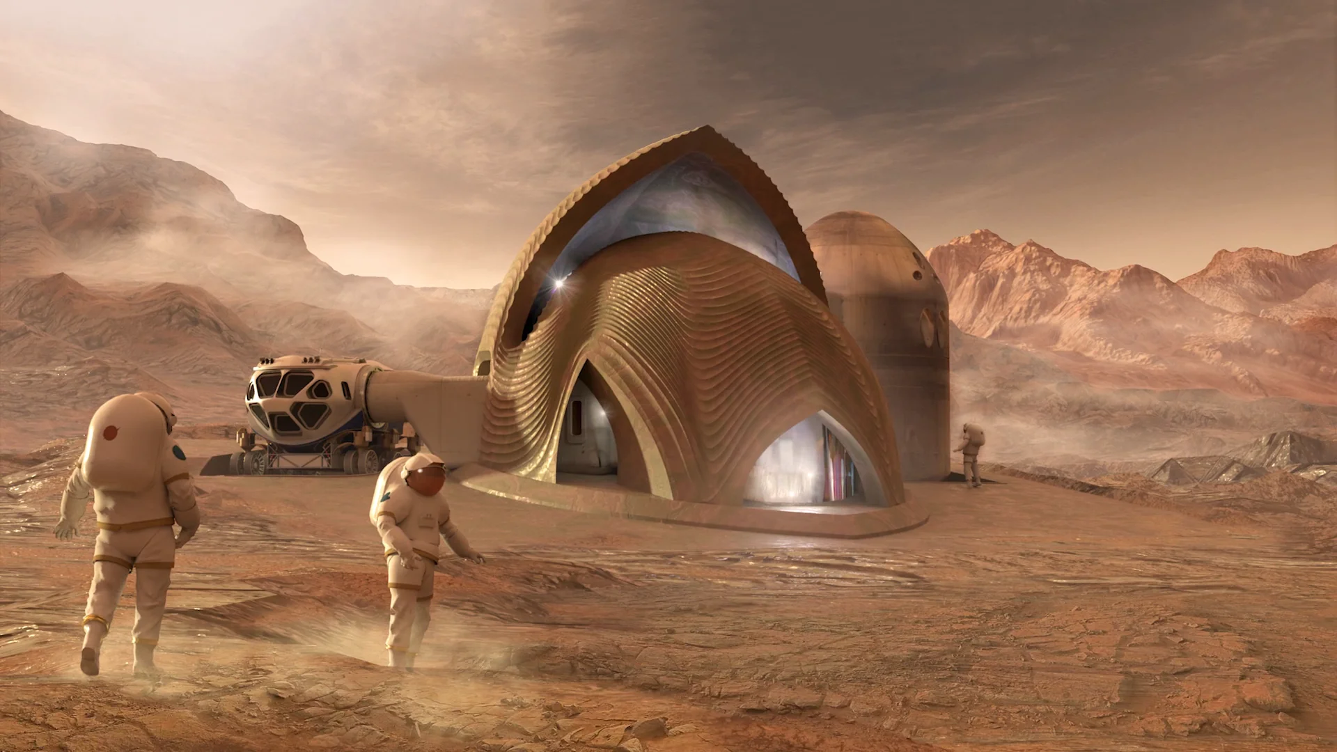 Mars X-House V1 — Space Exploration Architecture