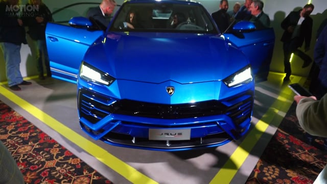 Launching the Lamborghini Urus