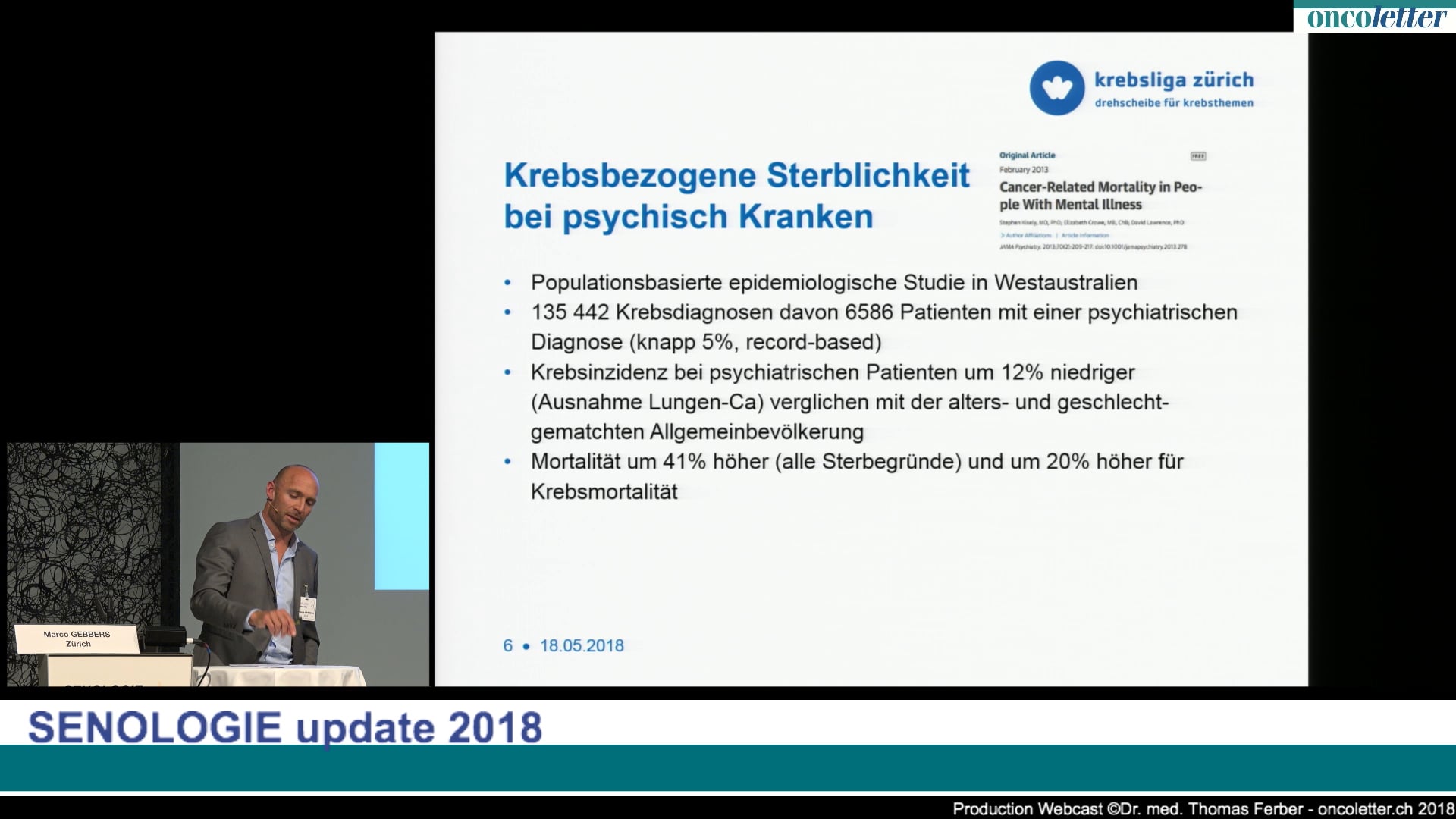 Dr. med. Marco Gebbers: Wie bei schweren psychischen Erkrankungen die ...