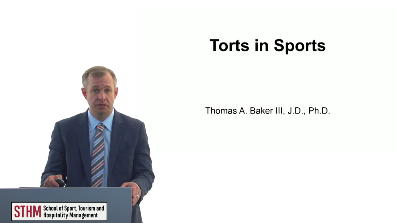 Torts in Sports