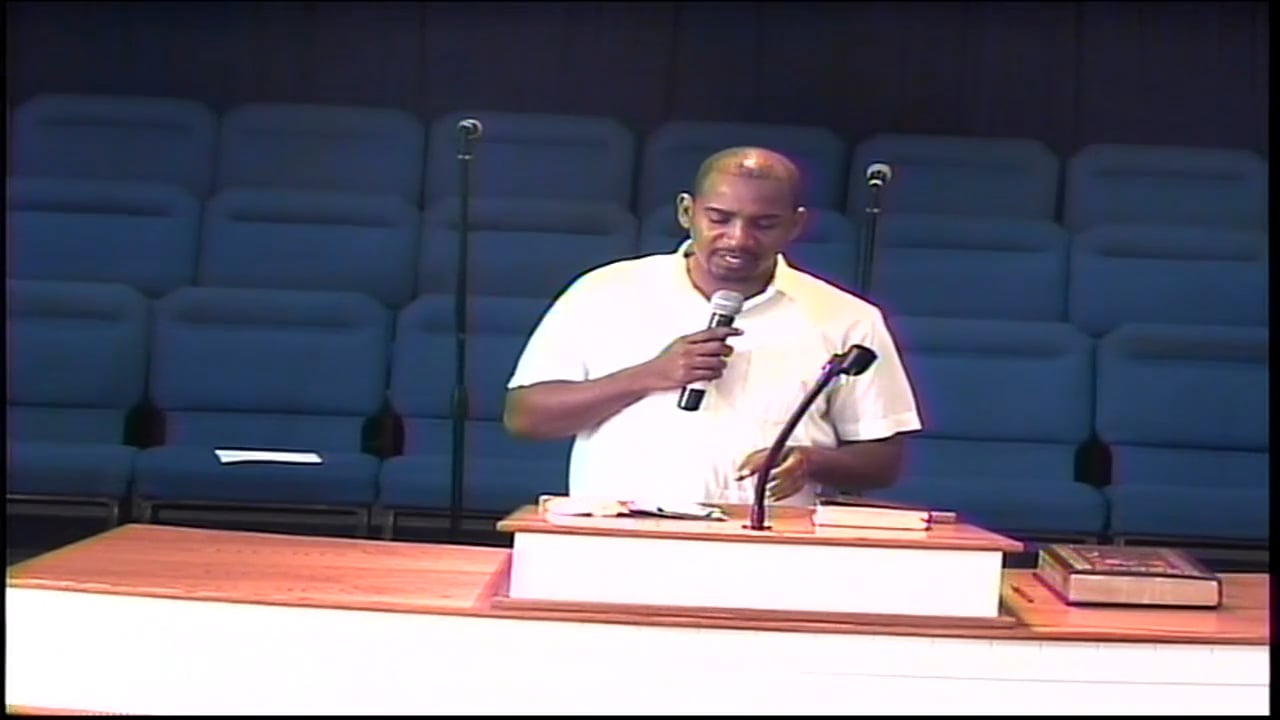 05-05-18,  Minister Demoy Nash, Love A Principal Ingredient - Workshop