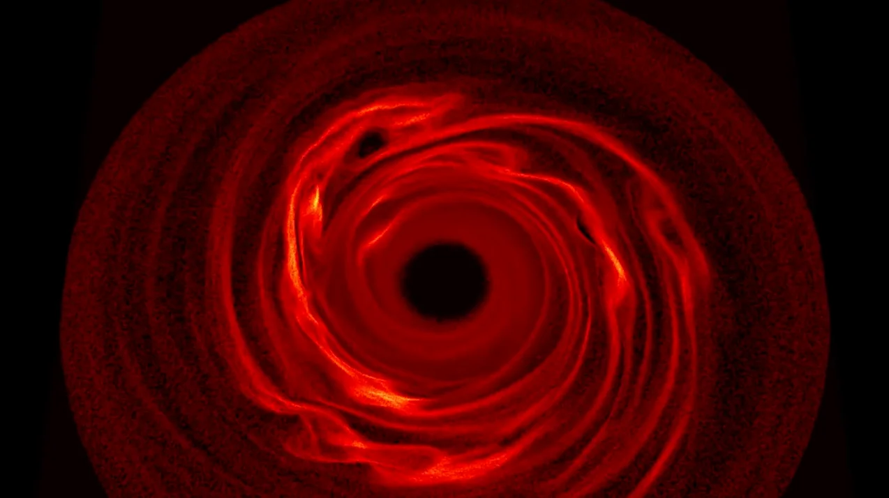 Barre Planet Path Proxima Centauri / Universe - Debris Disk Simulations Generate Spirals, Rings and Arcs