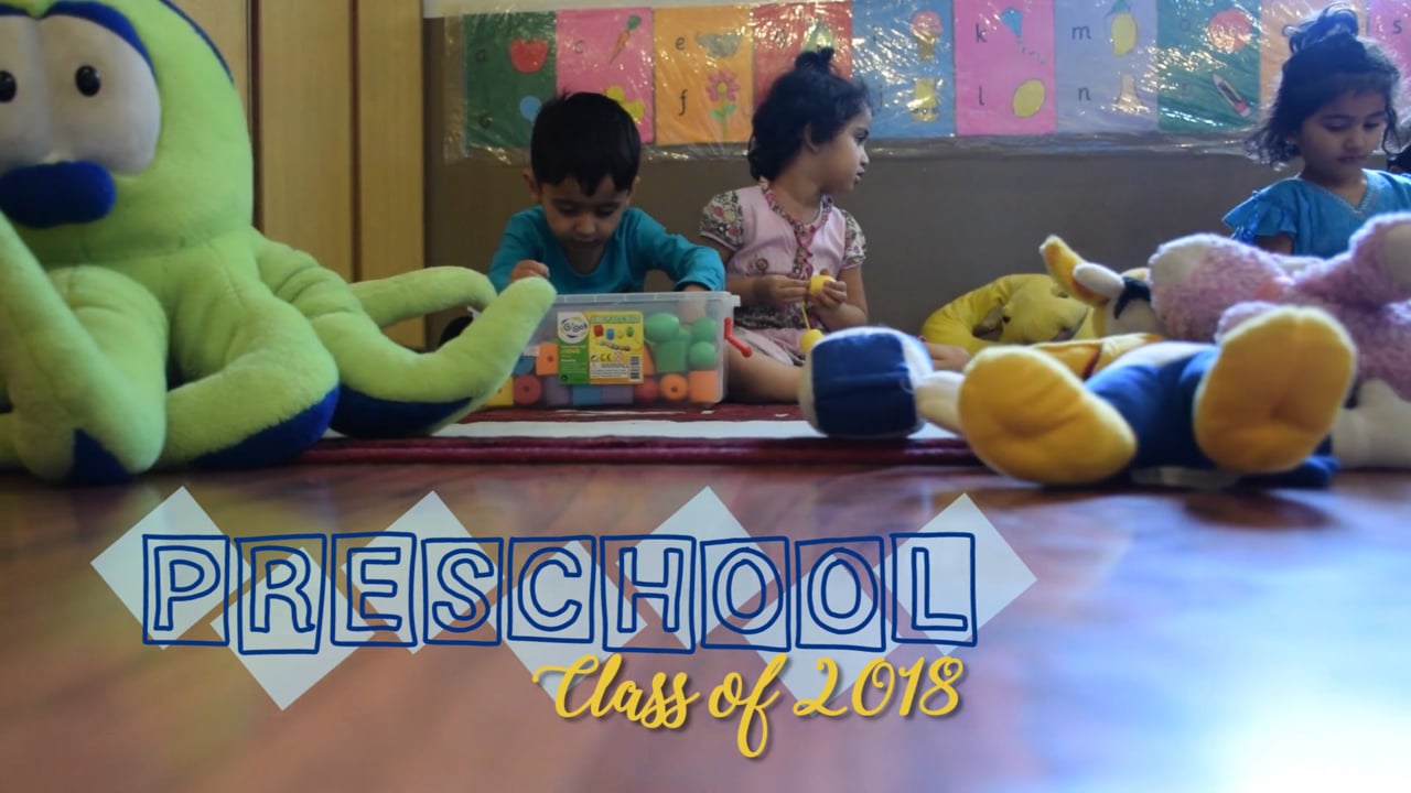 AIS PreSchool Class of 2018-Montage