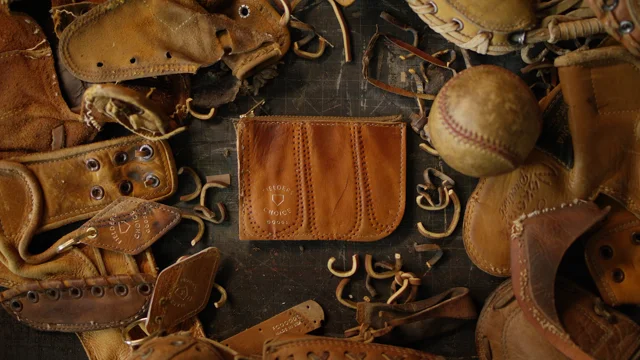 FC Goods - Handcrafted Vintage Baseball Glove Wallets