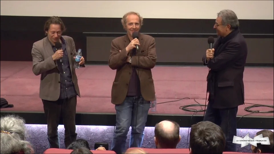 Director Arnaud Desplechin, Mathieu Amalric posing at Les Fantomes d'Ismael  photocall held at the Palais des Festivals in Cannes, France on May 17,  2017, as part of the 70th Cannes Film Festival.