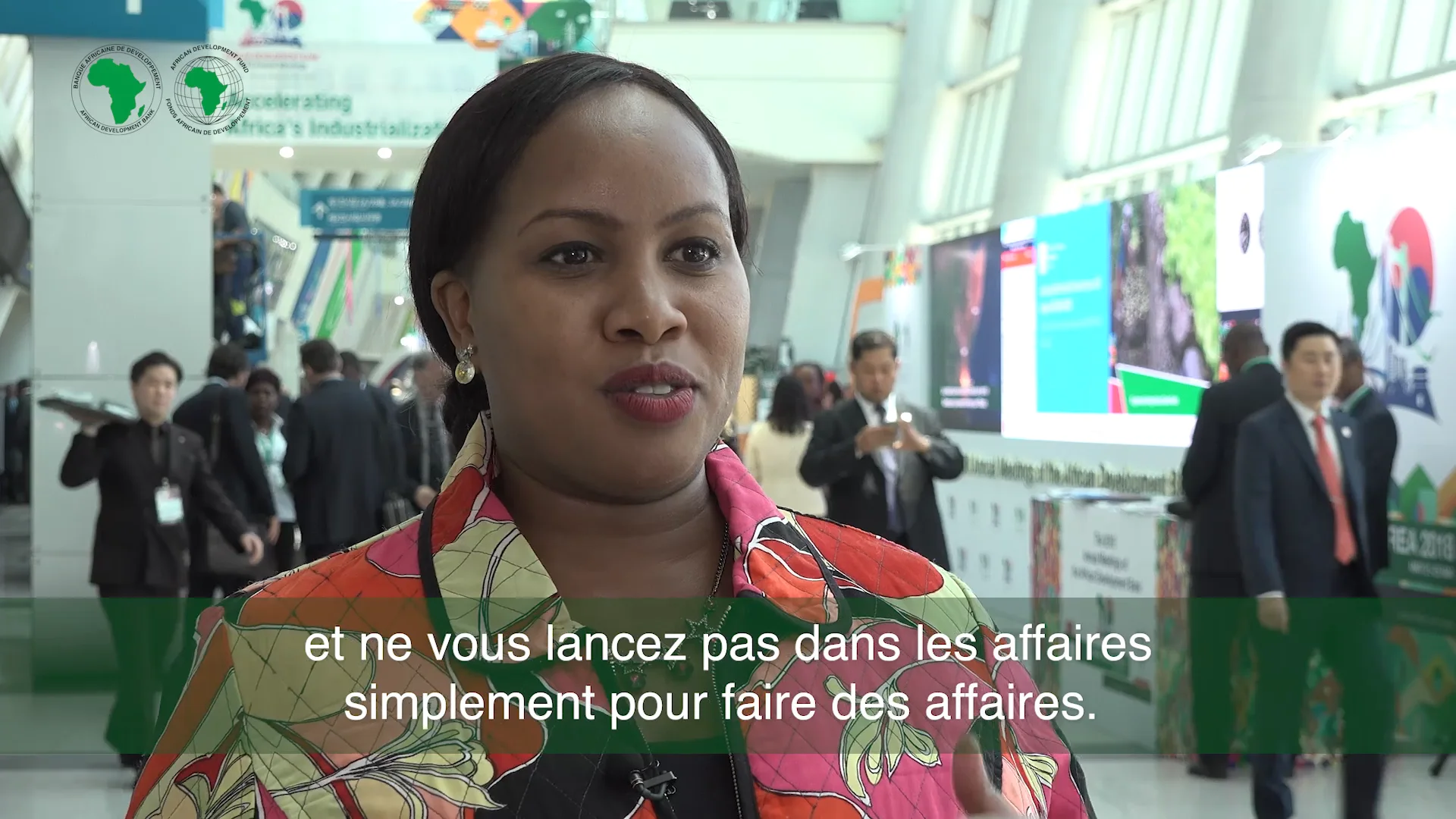 Busan AfDB Annual Meetings – Lorna Rutto’s interview on Vimeo