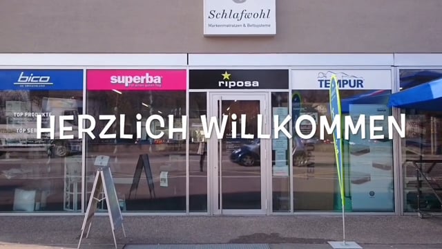 Bettenfachgeschäft Schlafwohl – click to open the video