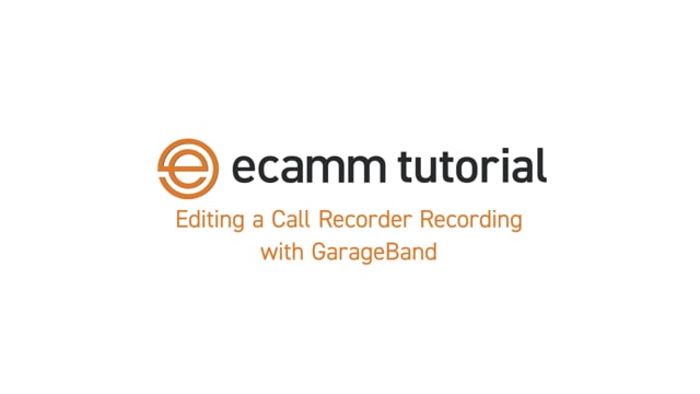 Software Tutorial Video: ecamm Call Recorder