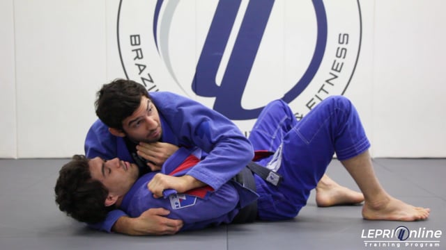 Side Control with Lapel Grip to Triangle