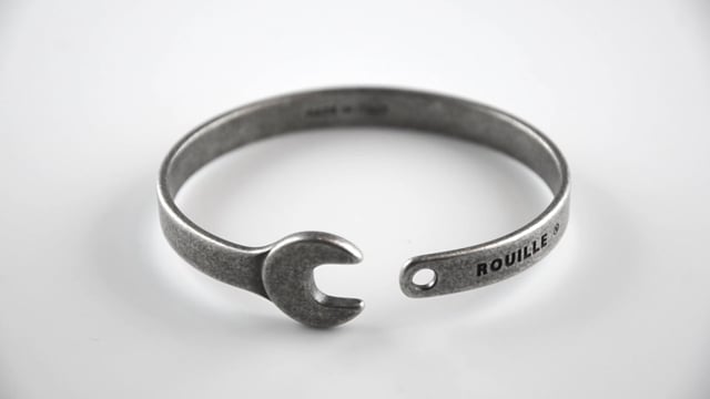 BRACELET ANCIEN VINTAGE en métal doré et en TOLEDE EUR 12,00 - FR