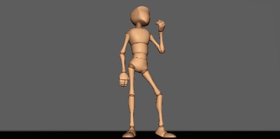 Character pose and blockout. on Vimeo