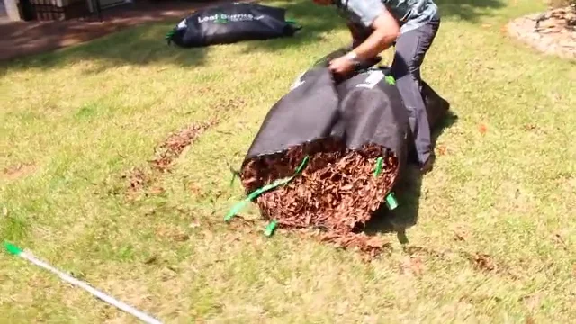 Leaf Burrito® - The Year Round Yard Bag - Custom Industrial-Grade Mesh  product with zippers for collecting, transporting and removal of leaves,  yard debris and dozens of other landscaping tasks and uses!