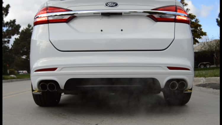 2017 ford fusion on sale sport rear diffuser