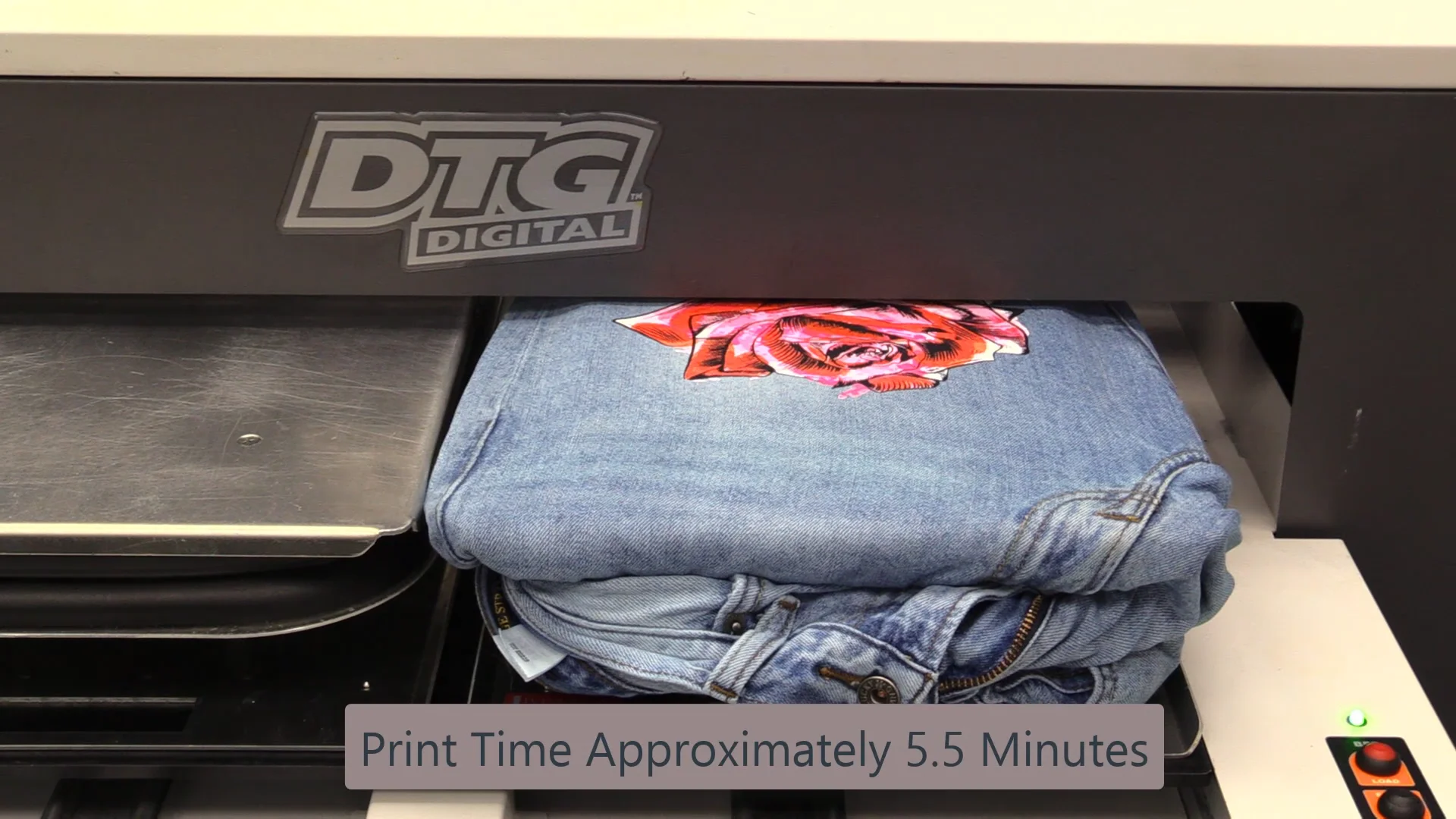 DTG Printing on Jeans  M2 T-Shirt Printing Machine Does More on Vimeo