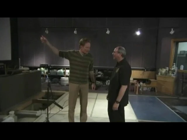 Remote: Conan at the Foley Soundstage - 6/4/2009 on Vimeo