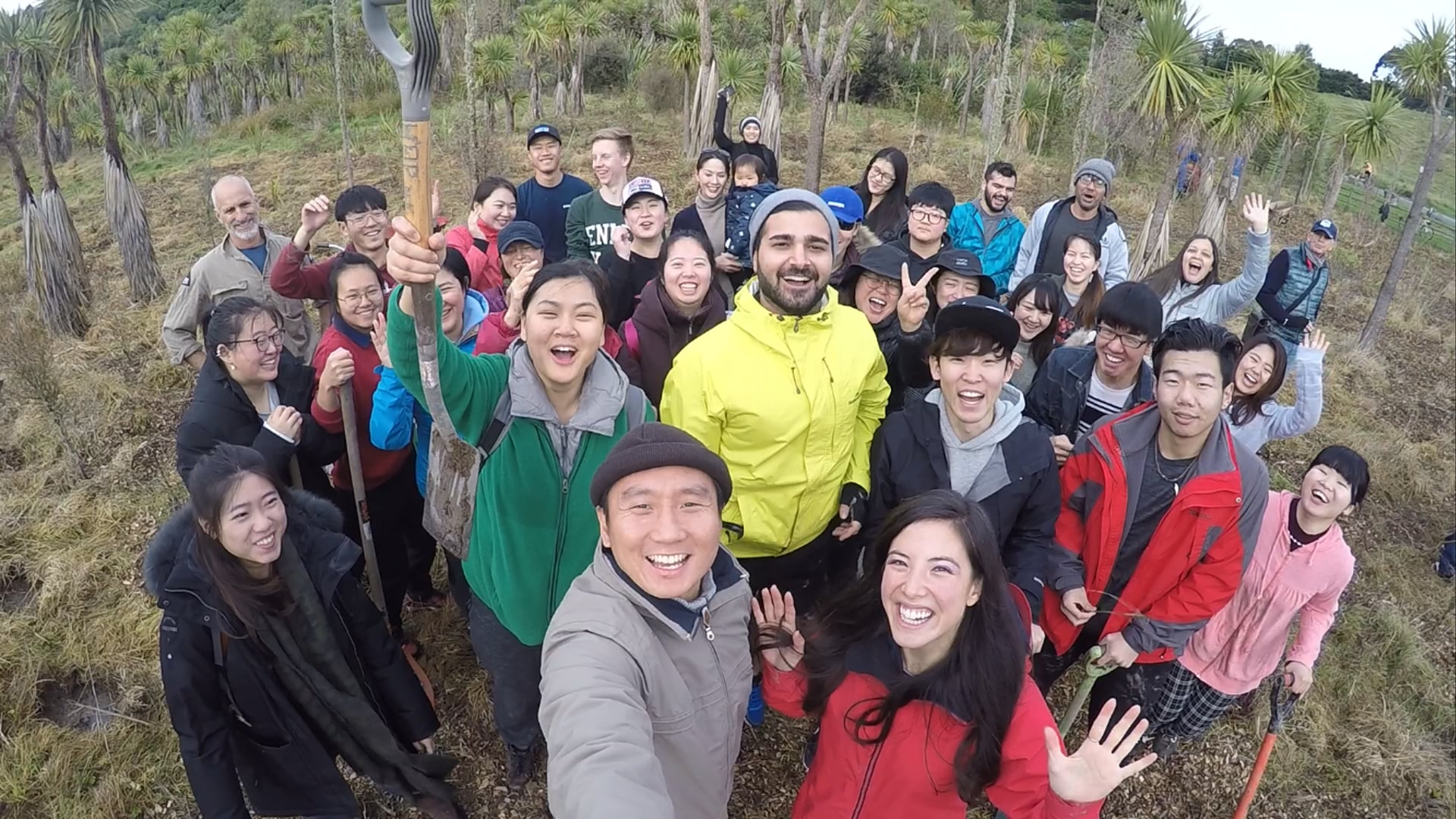 Ara International - Volunteering at the Halswell Quarry May 2018