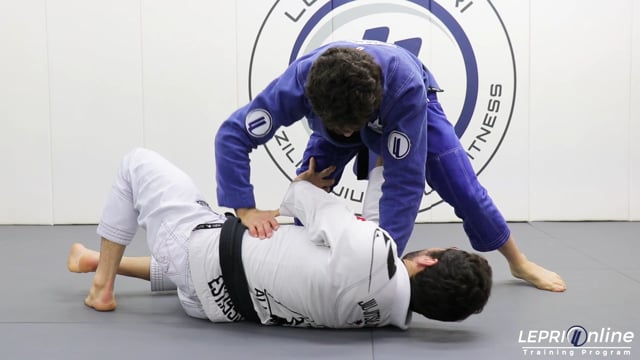 Knee on Belly Escape to Open Guard