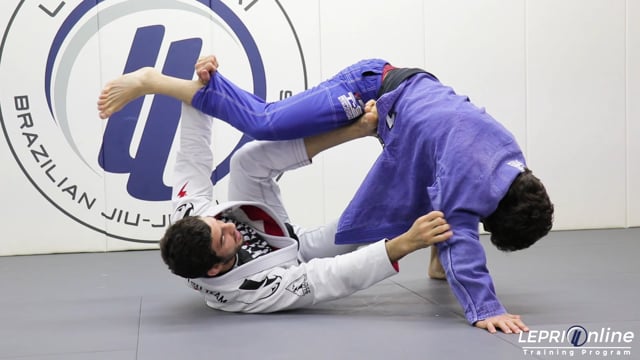 De La Riva to X-Guard Sweep to Back Take Variation