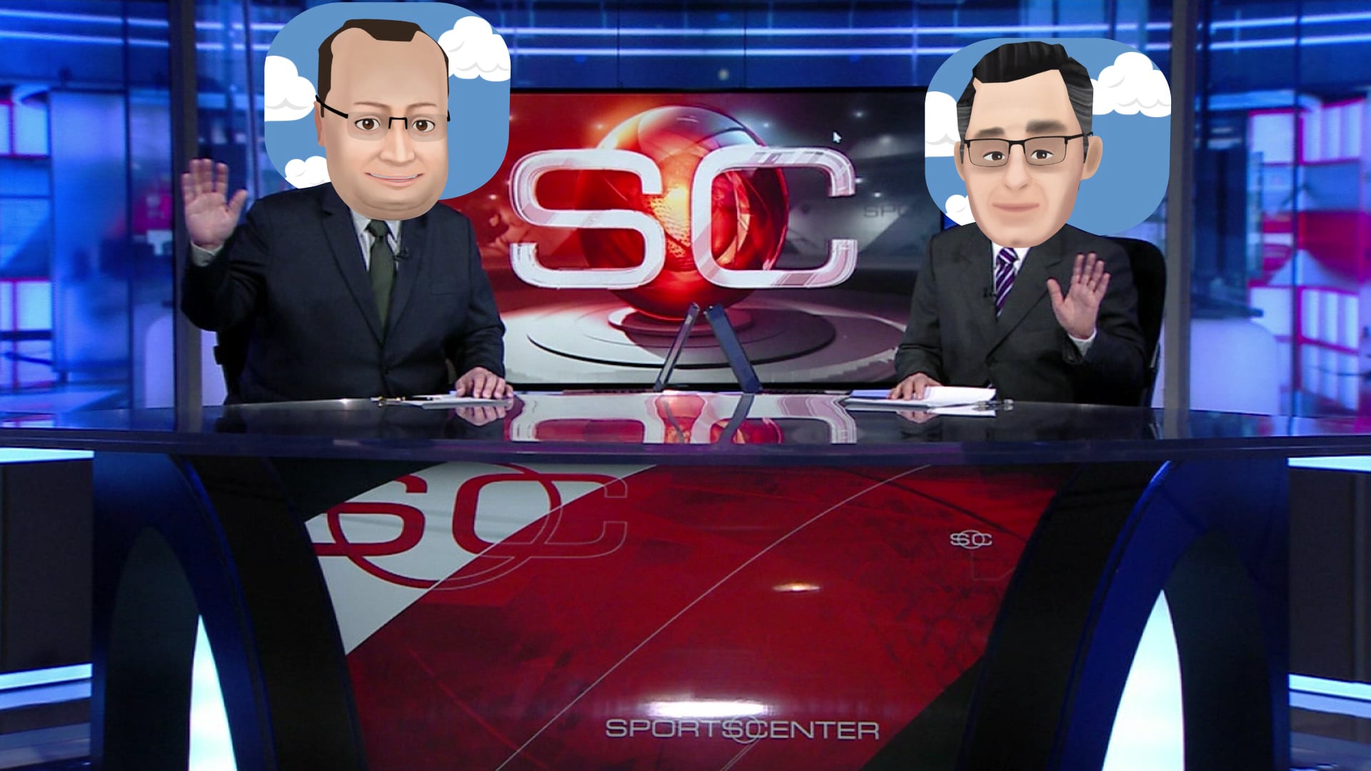 ESPN/ Samsung Galaxy S9 - TV interactive action.