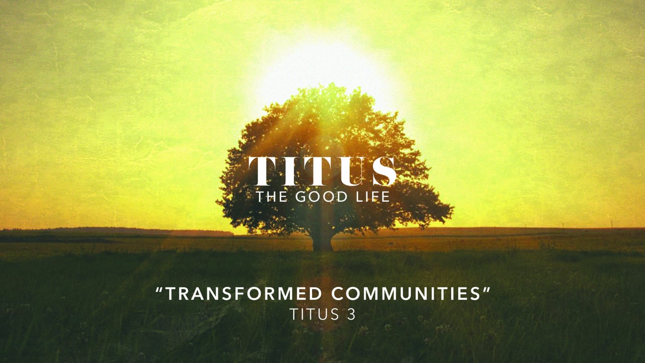 Transformed Communities