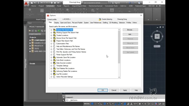M1A2 - Conhecendo o AutoCAD Electrical e sua Interface