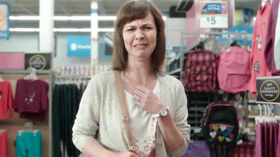 Walmart "Emotional Mom"