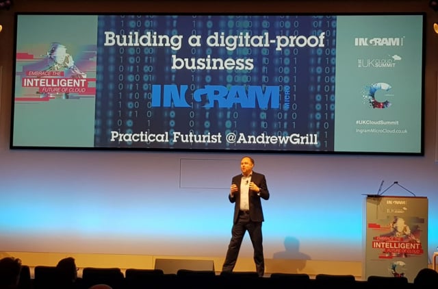 The Actionable Futurist Andrew Grill @ Ingram Micro Cloud Summit 2018