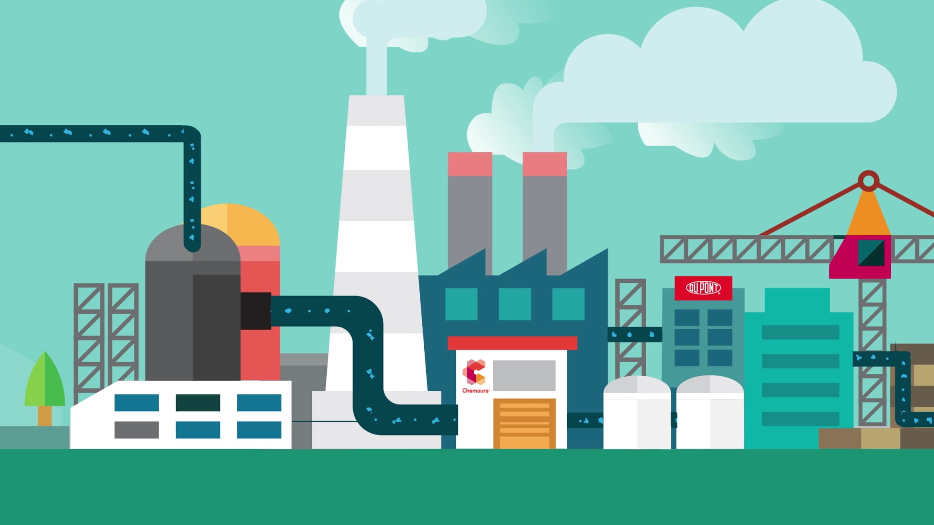 Hoe Chemours en DuPont samen met HVC met stoom Dordrecht warm houdt