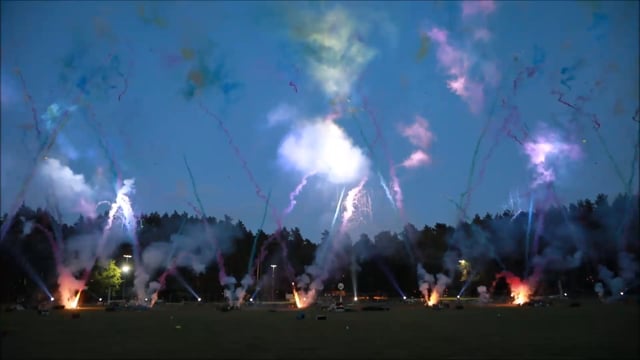 Dieninis fejerverkas, Vilniaus fejerija 2017
