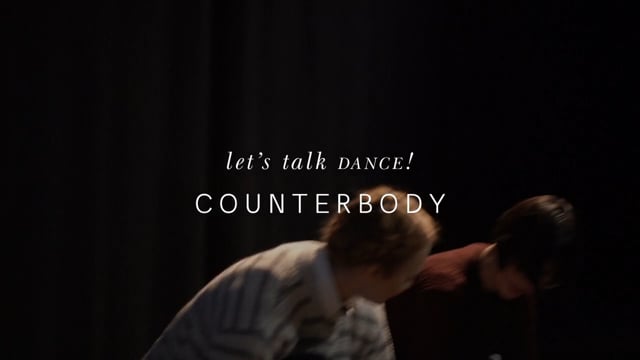 Meet the Makers 2018. Springback Graduate Ka Bradley met choreographer Simona Deaconescuto talk about his Aerowaves selected work 'Counterbody' and his creative process.