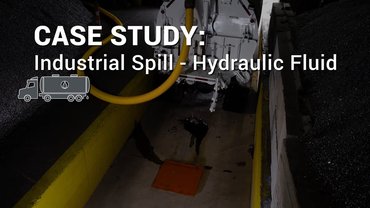 SpillFix Case Study Hydraulic Fluid Spill on Vimeo