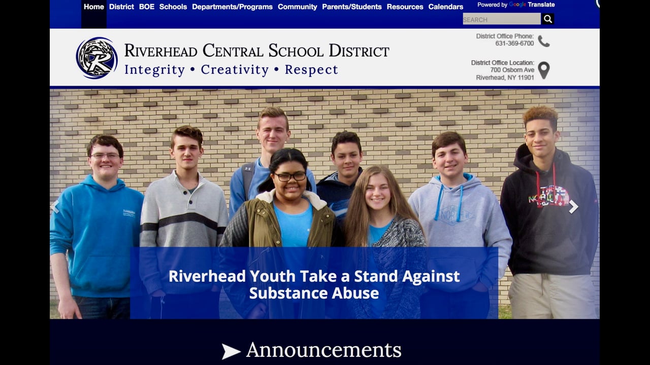 Riverhead Youth Coalition Recruitment Video 2018