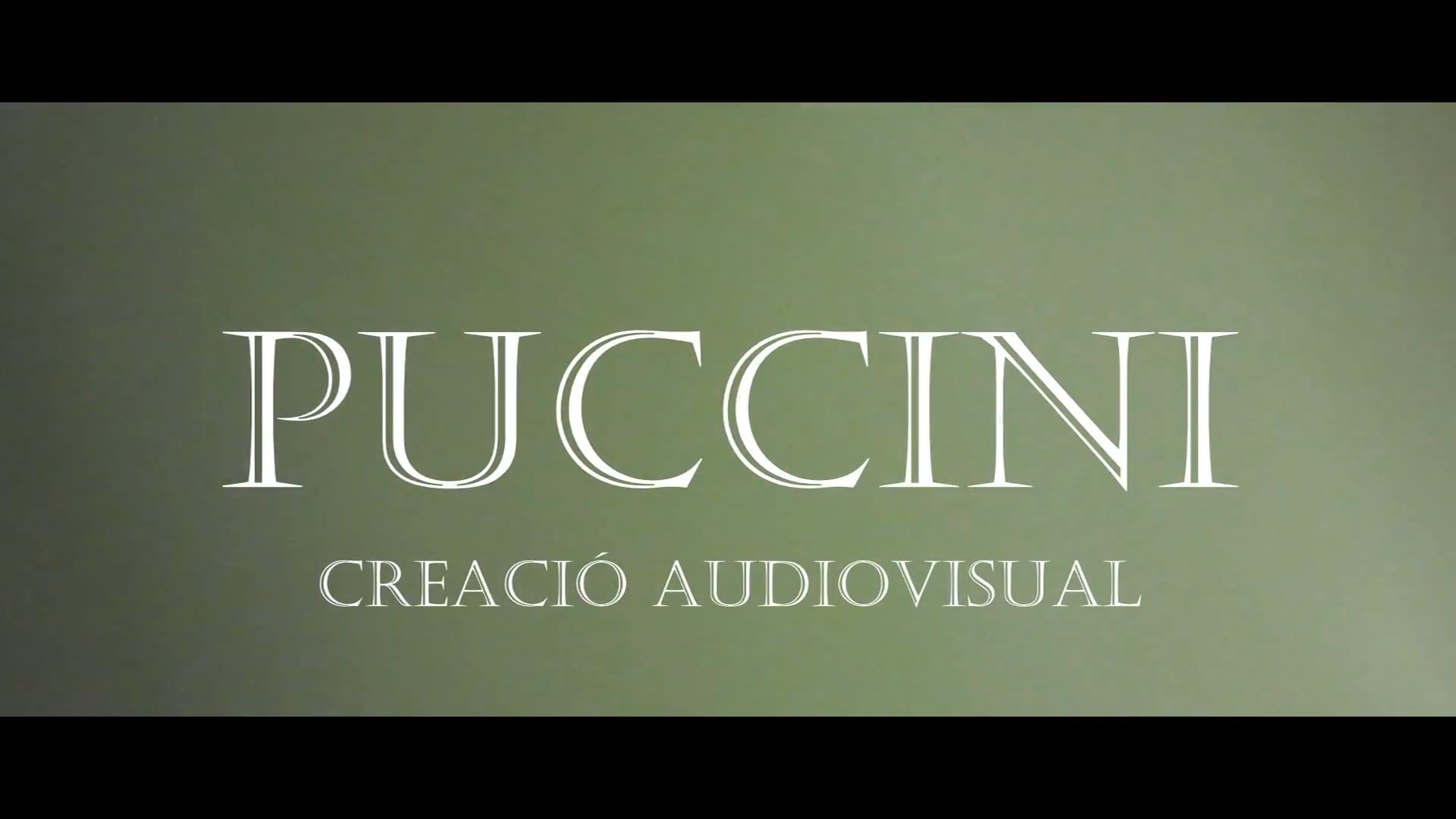 PUCCINI - Creació Audiovisual