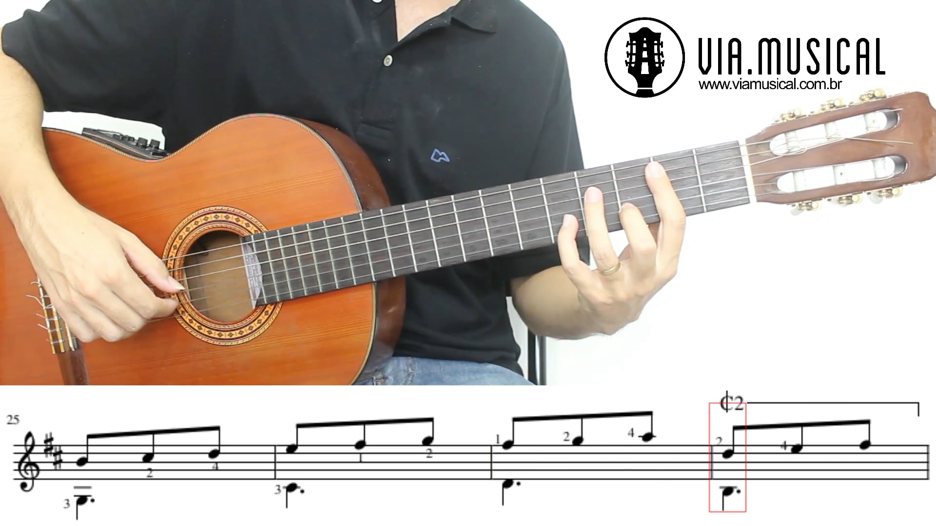 Curso de Violão Online - Vídeo
