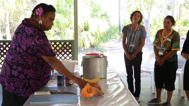 Immersive cooking class