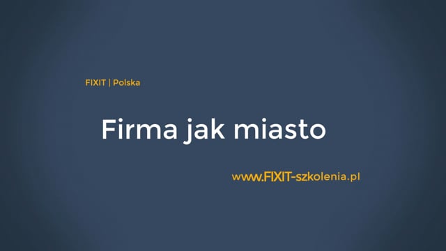Firma jak miasto. Odcinek 1: Cele i korzyści z filmików
