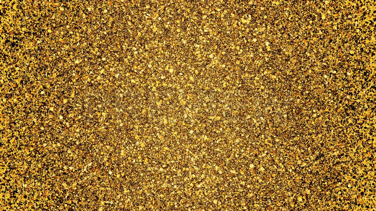 Glitter gold barns