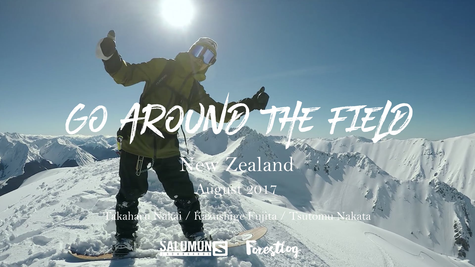 Go around the field in New Zealand