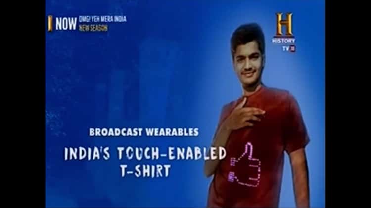 Broadcast wearables t shirt cheap buy online