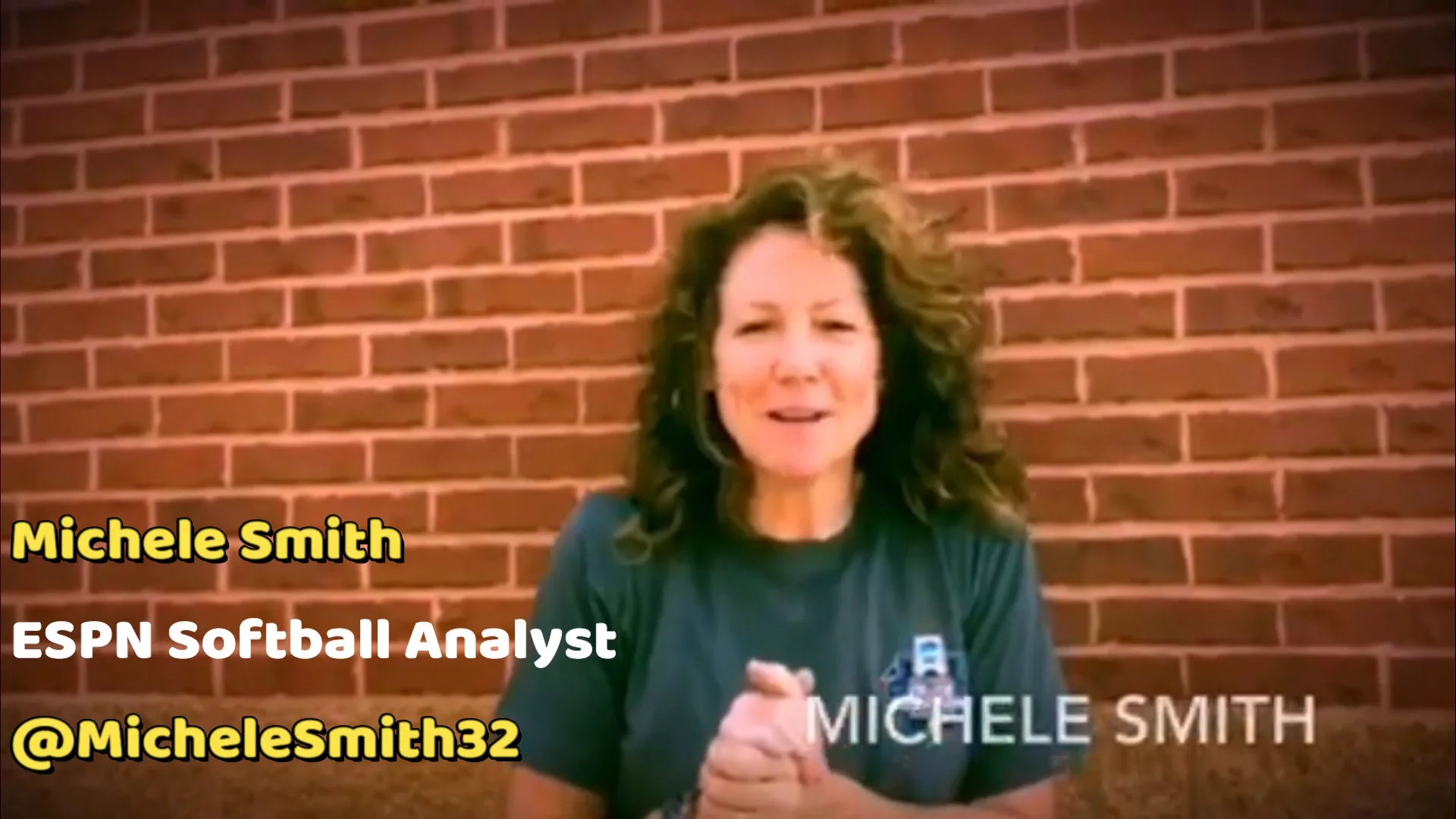 Michele Smith on 2019 Softball Event