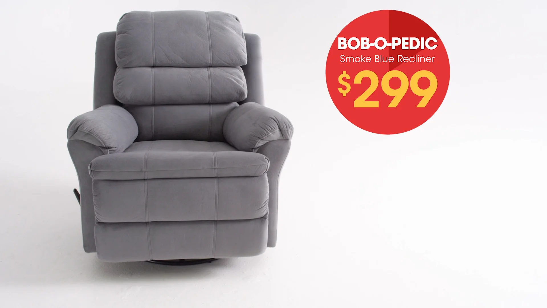 Bob o pedic store swivel rocker recliner