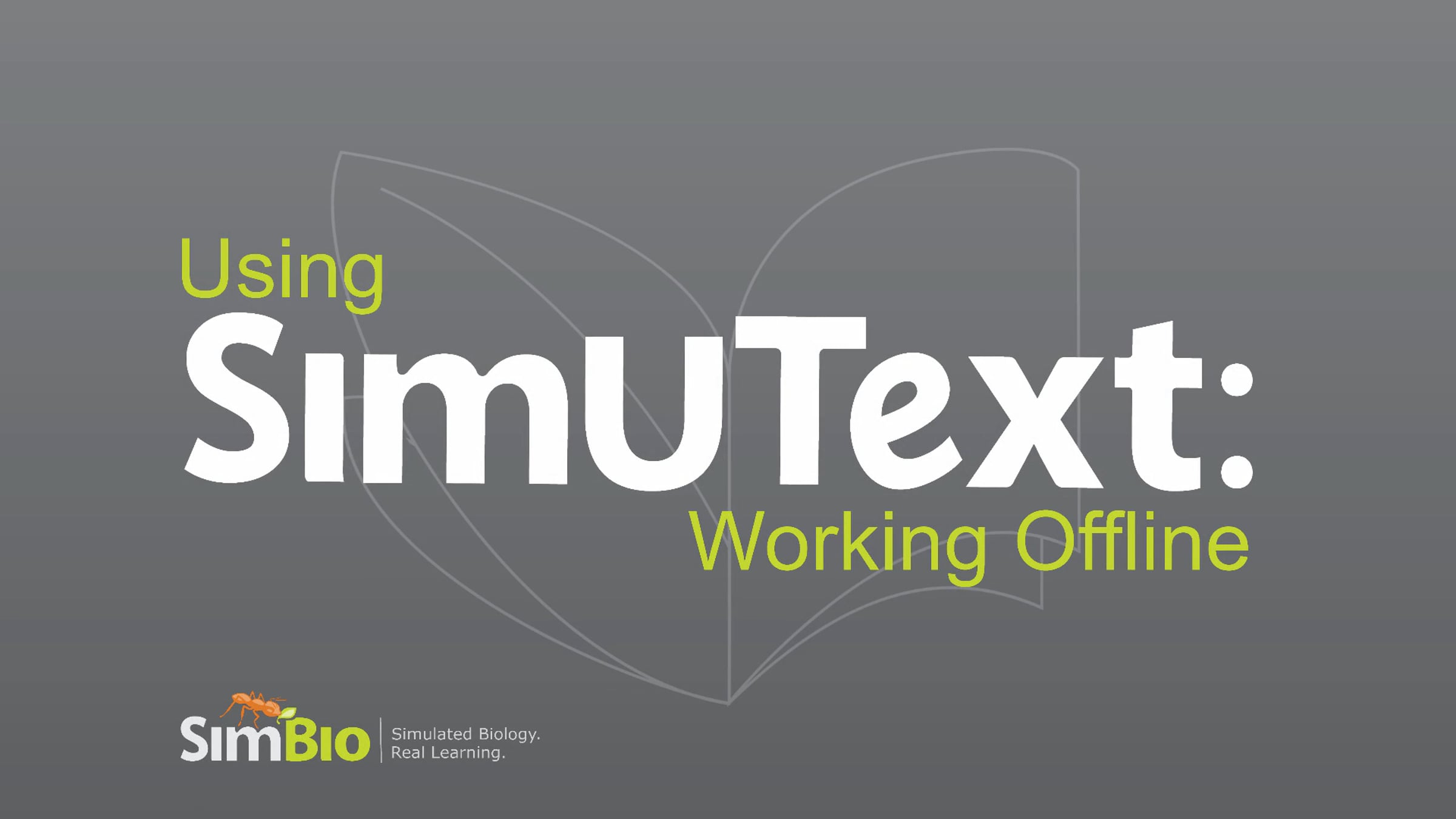 Using SimUText: Working Offline | Videos & Movies on Vimeo