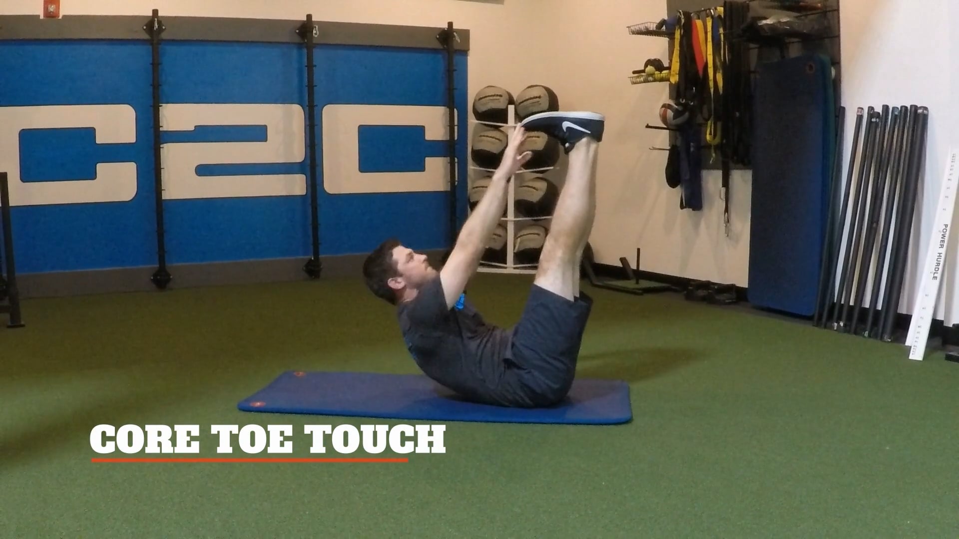 Core Toe Touch - Correct2Compete on Vimeo