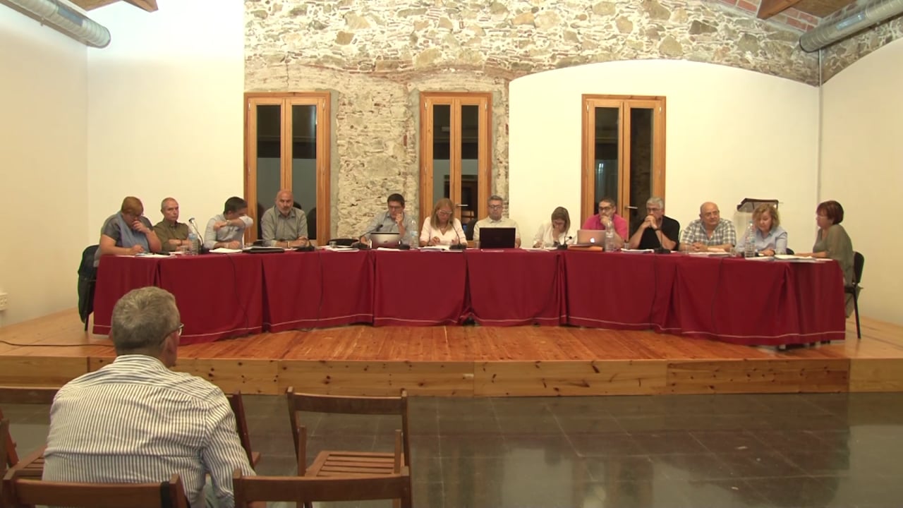 Ple municipal 31 de maig de 2018 - Punt 010