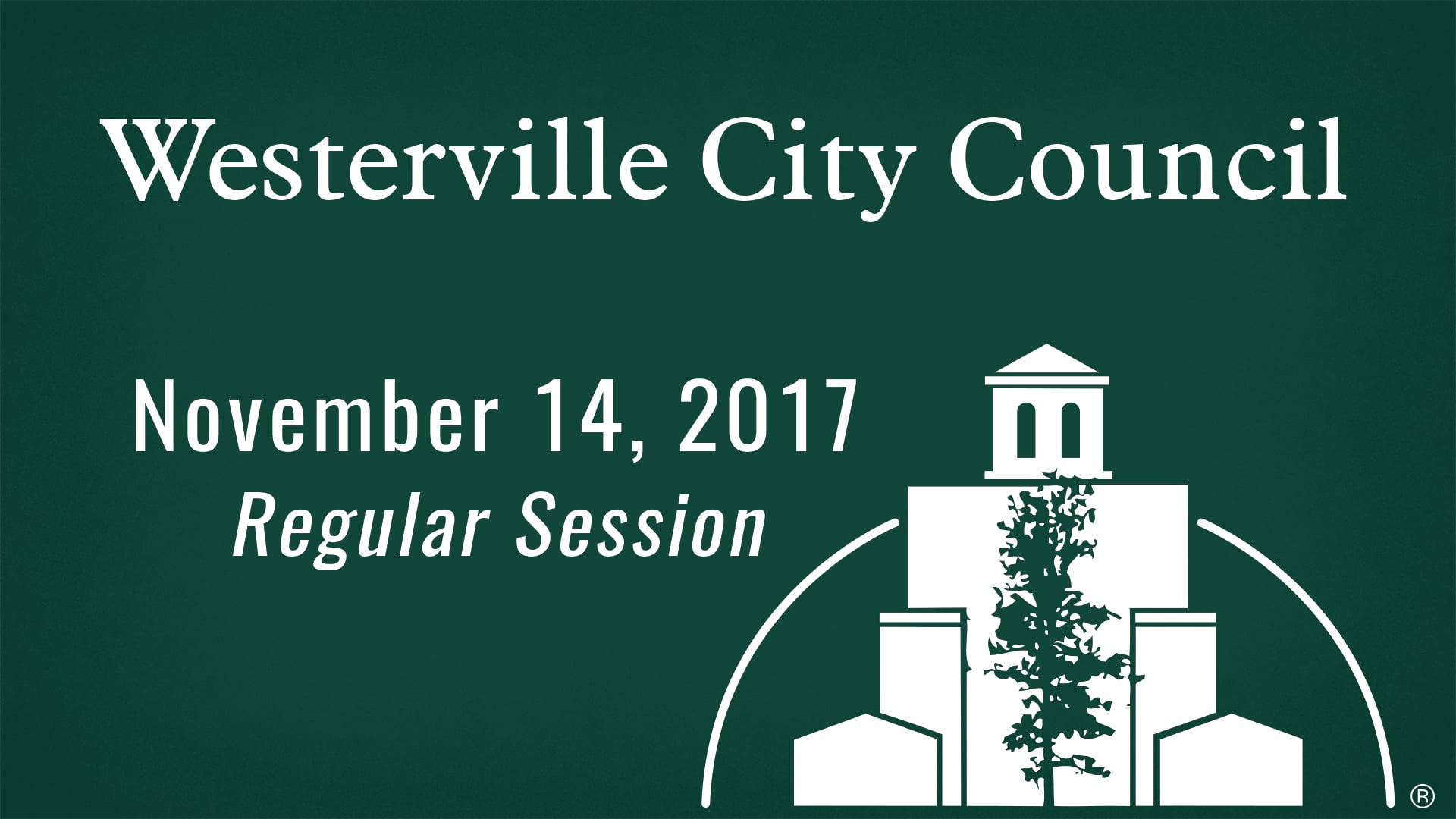 November 14 2017 City Council