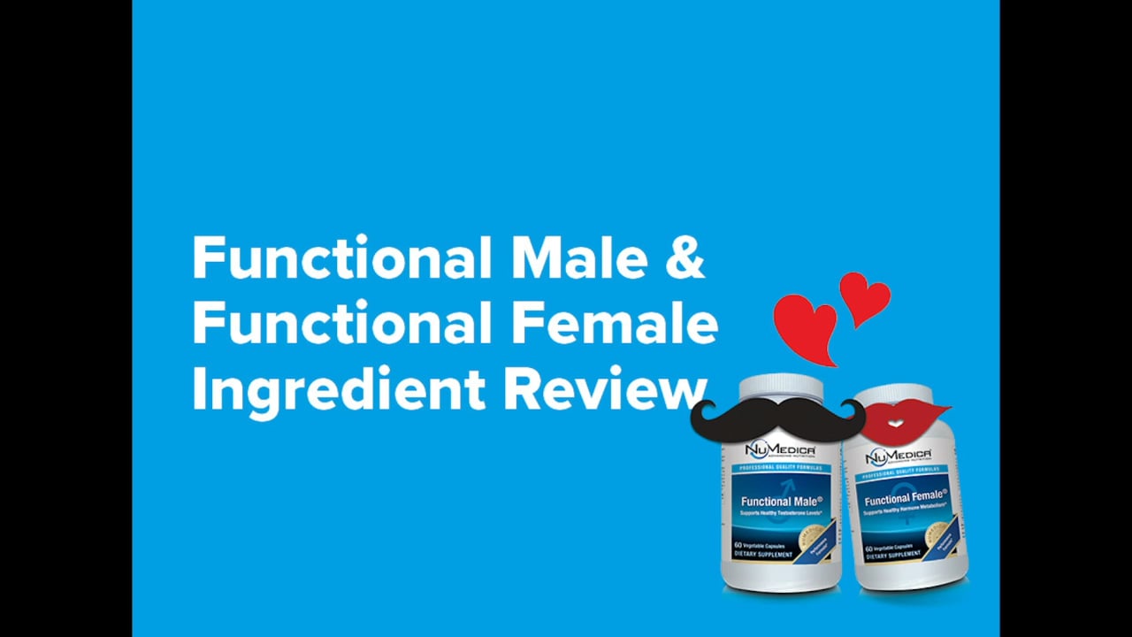 Functional Male and Functional Female Ingredient Review